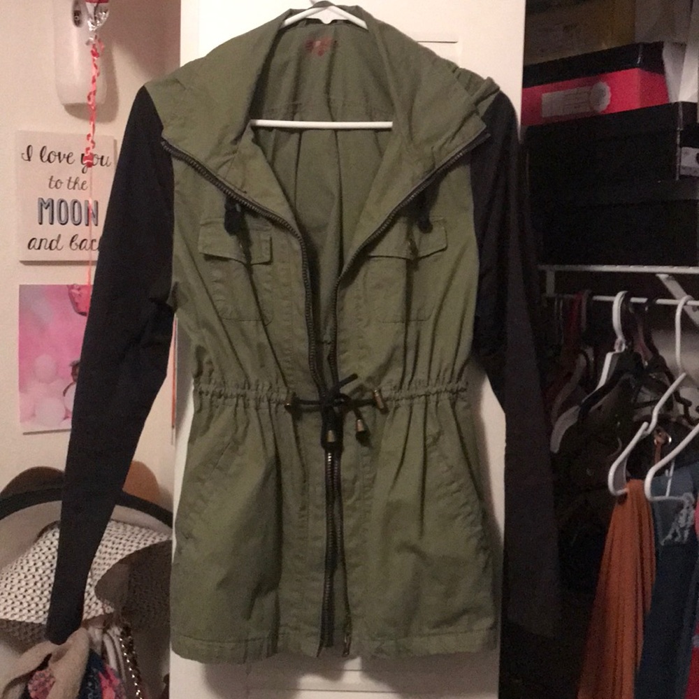 All Green Jacket
